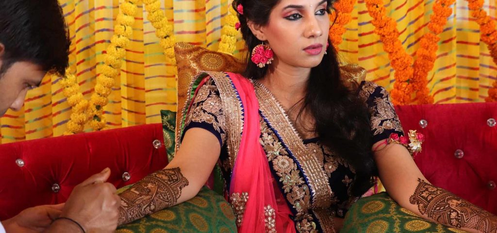 Designer bridal mehndi