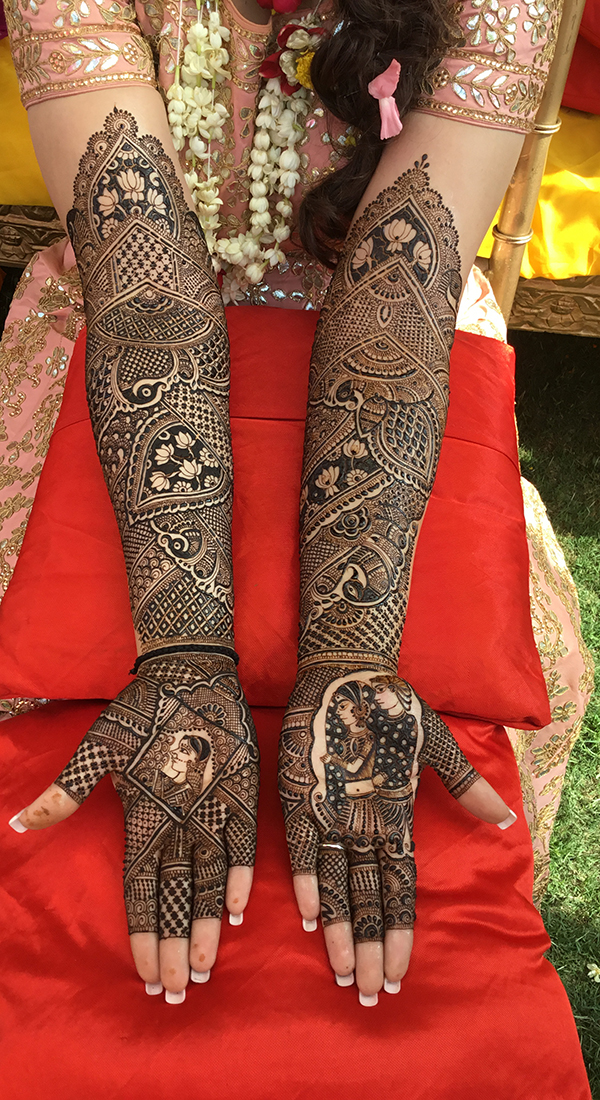 designer bridal mehndi