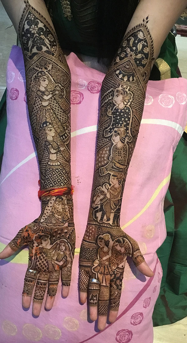 bridal designer mehndi