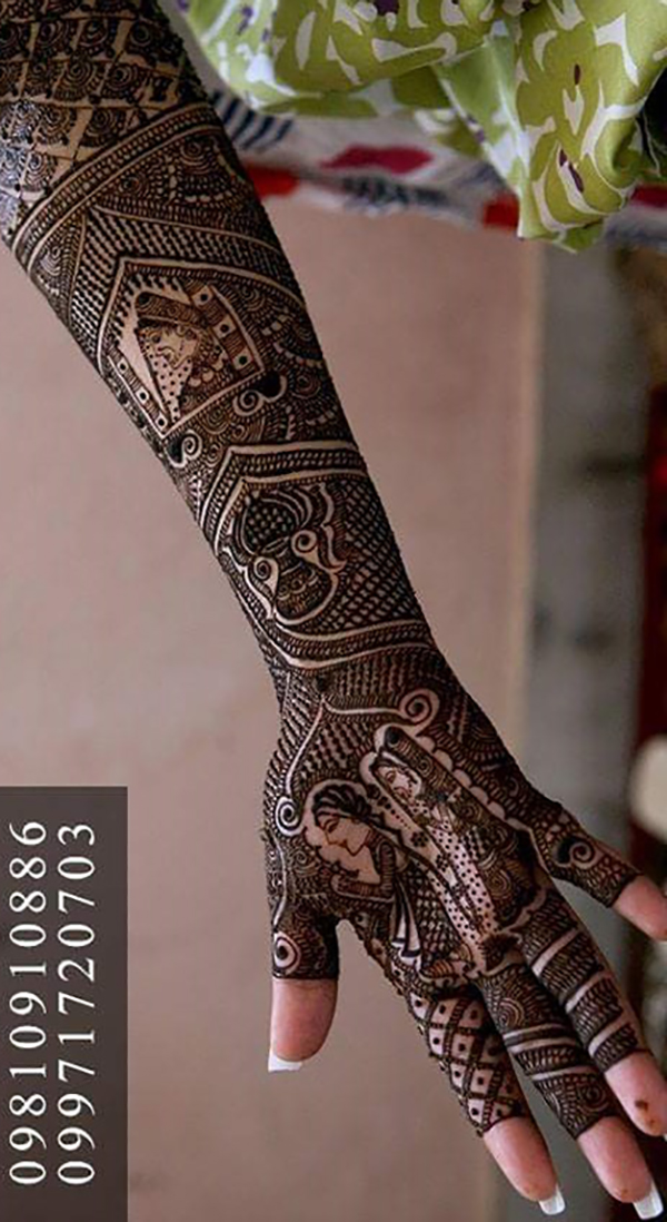 designer bridal mehndi