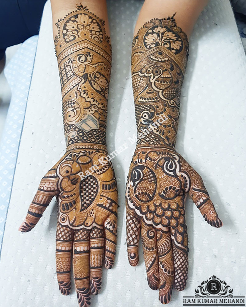 Patterns For Front Hand Mehndi