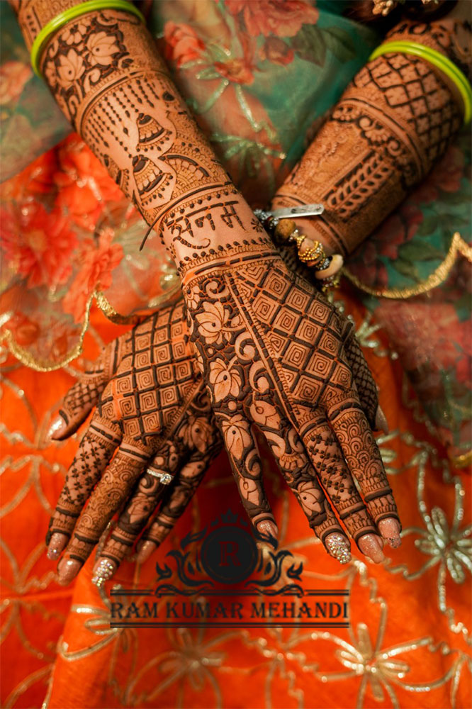 dulhan mehndi designs