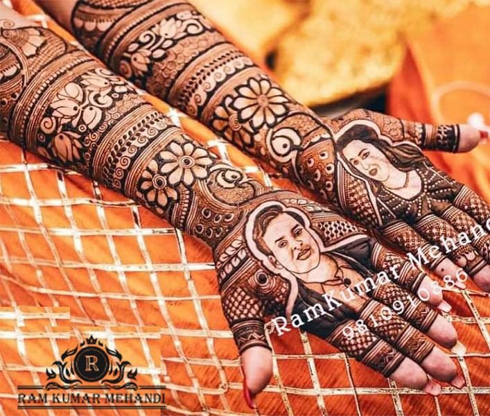 Narrate Your Love Story With A Mehndi Design, mehndi designs for weddings