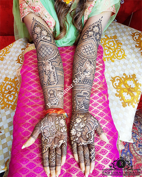 New Mehndi Design For Marriage