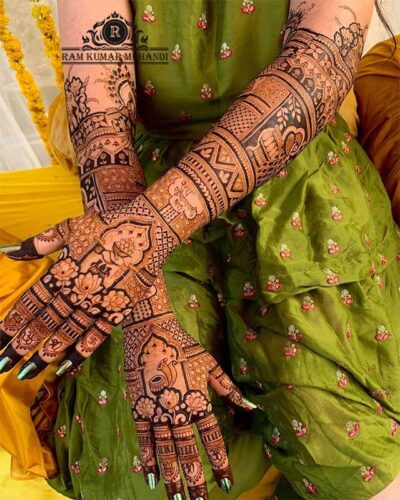 Beautiful backhand mehndi designs