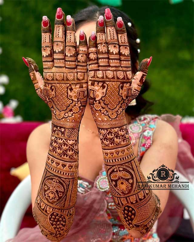 12 Best Backhand Mehndi Designs For Brides 