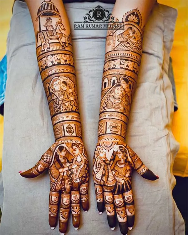 Design Elements and Techniques, tips for bridal mehndi